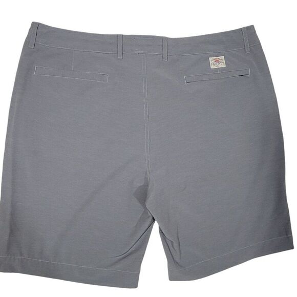 Faherty All Day Shorts Mens Size 38 Hybrid Stretch Performance Chino Golf Gray - Picture 3 of 13